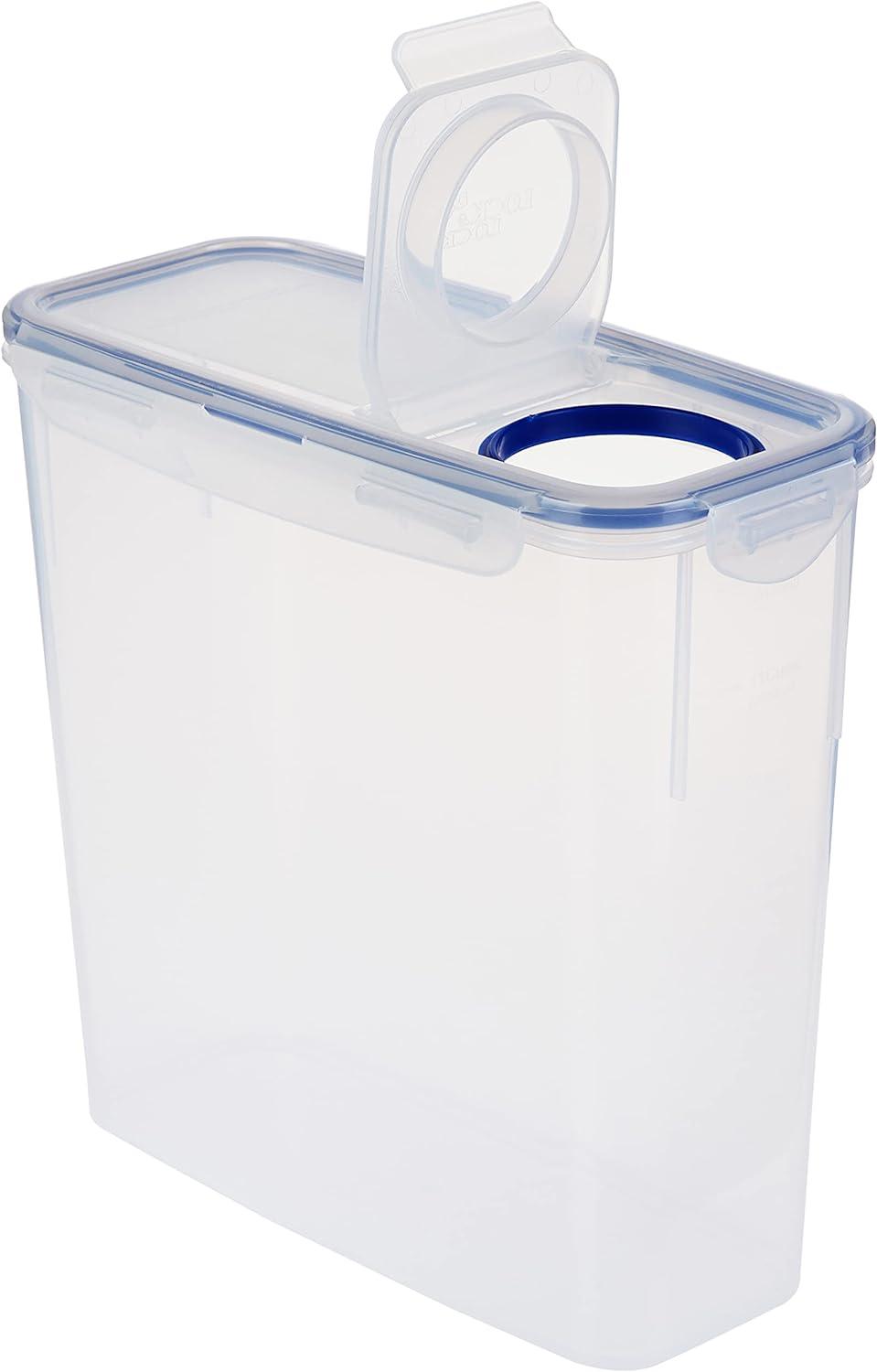 Clear BPA-Free Plastic Food Storage Container Set with Airtight Lids