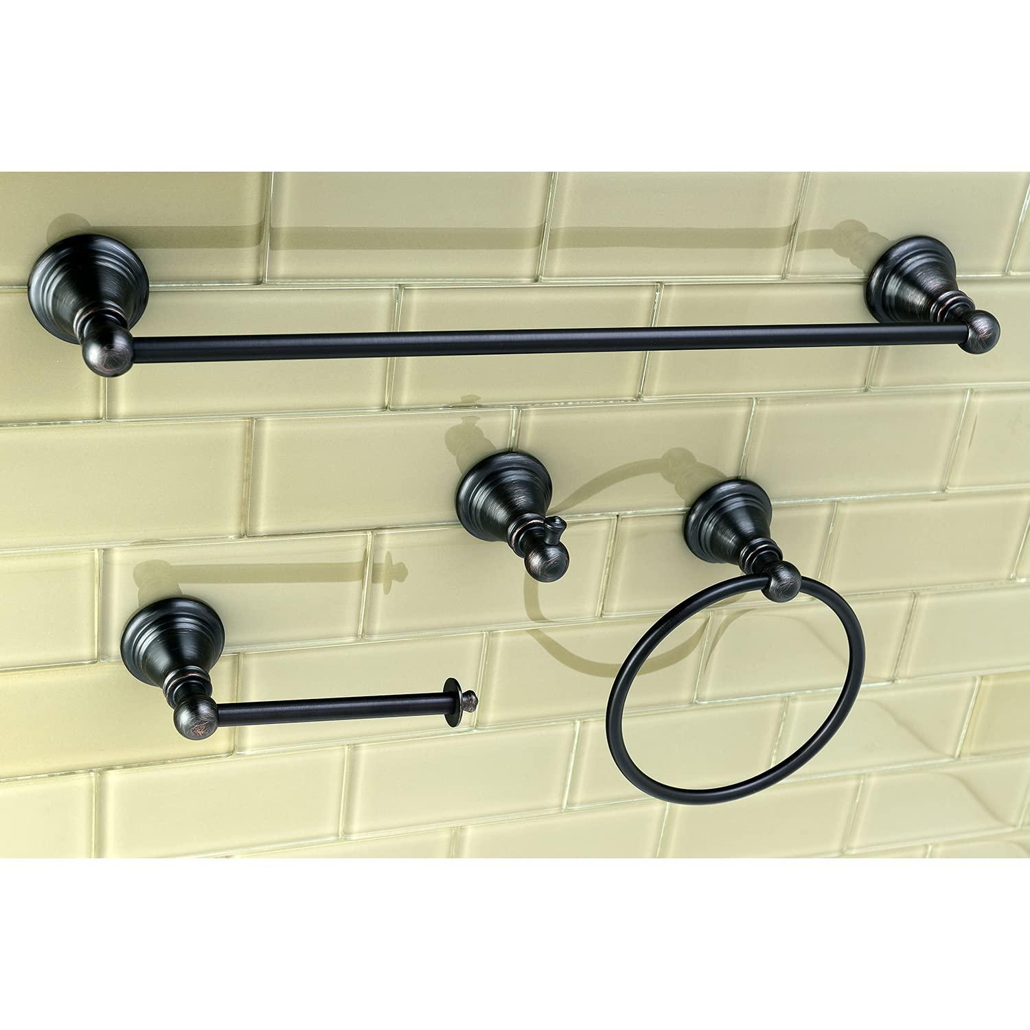 Kingston Brass American Classic 4-Piece Bathroom Hardware Set