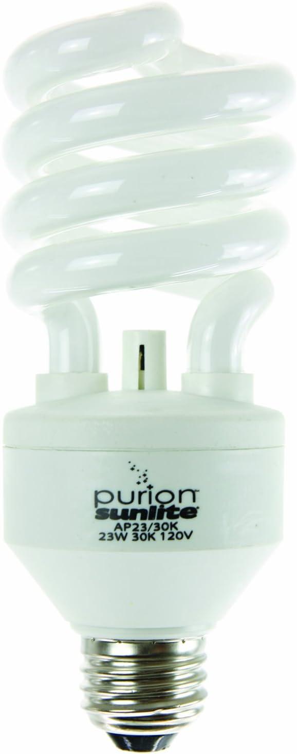 Daylight Spiral CFL Bulb with Air Purifying Technology