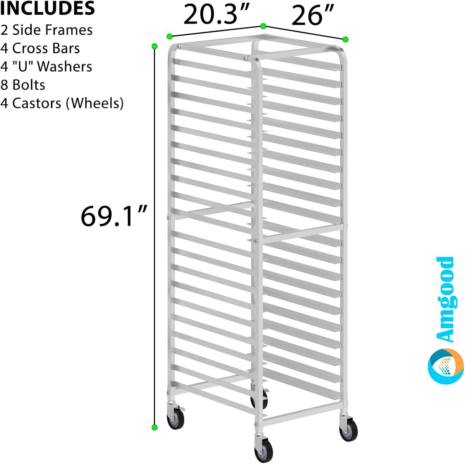 Giantex Giantex 20 Shelf Pan & Tray Rack