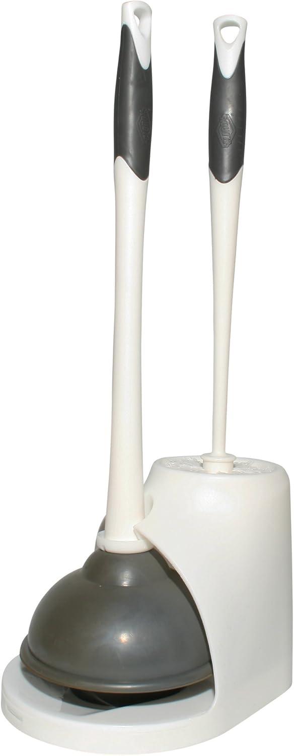 Clorox Plunger & Toilet Brush with Carry Caddy