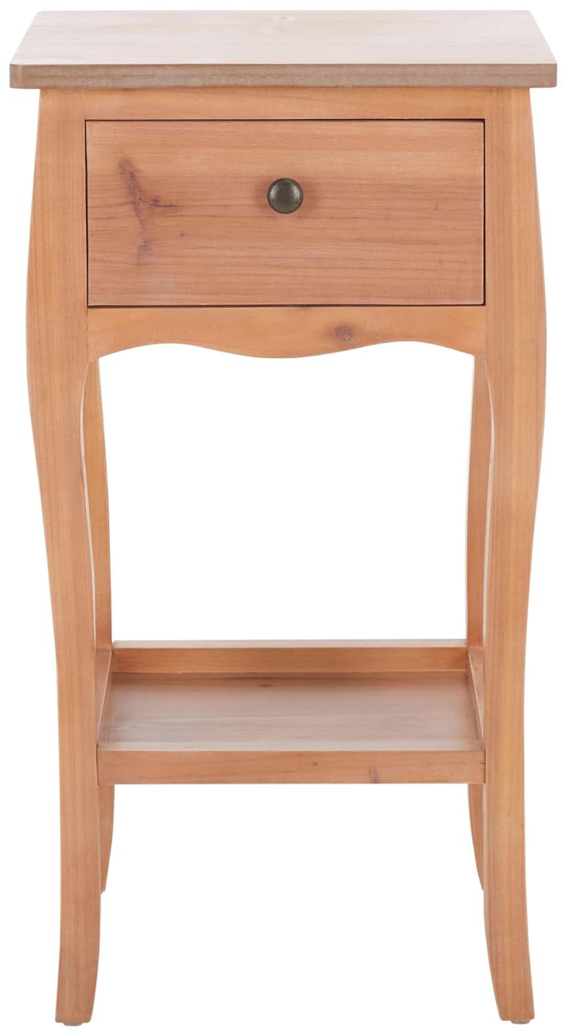 Thelma End Table - AMH6619C - Honey Natural - Safavieh Couture