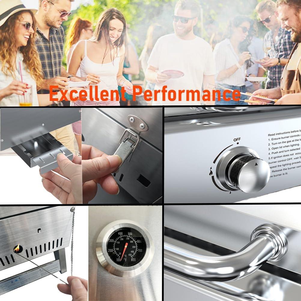 Costway 2 - Burner Portable Liquid Propane Infrared Gas Grill
