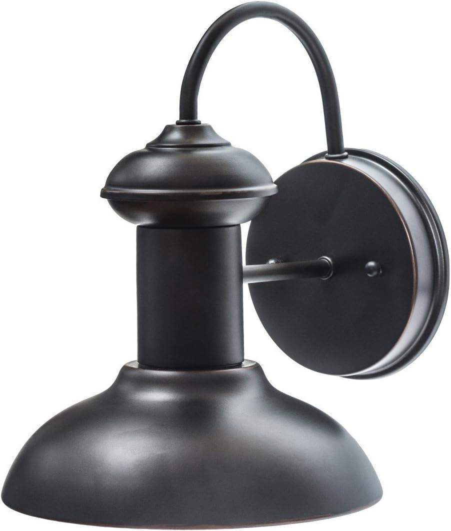 Martes 10" Oil Rubbed Bronze Industrial Outdoor Wall Sconce