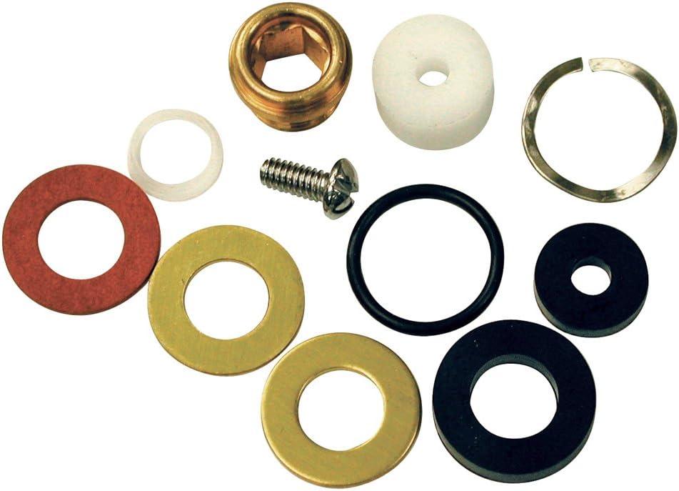 American Standard Tub & Shower Stem Repair Kit with Brass and Rubber Components