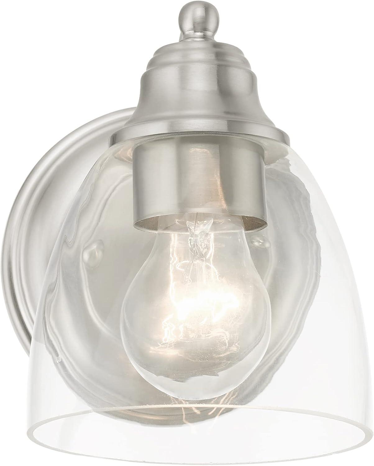 Livex Lighting Montgomery 1 - Light Vanity in  Brushed Nickel