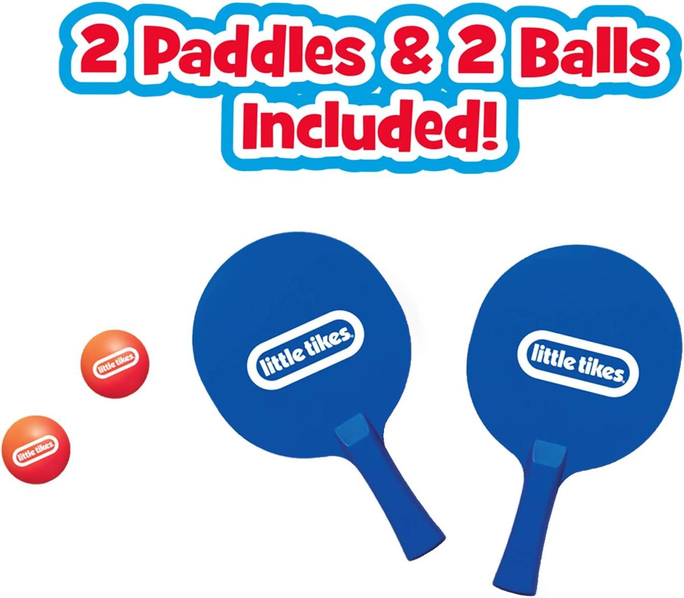 Little Tikes Easy Score Rebound Tennis Ping Pong Game W/ 2 Paddles & 2 Balls