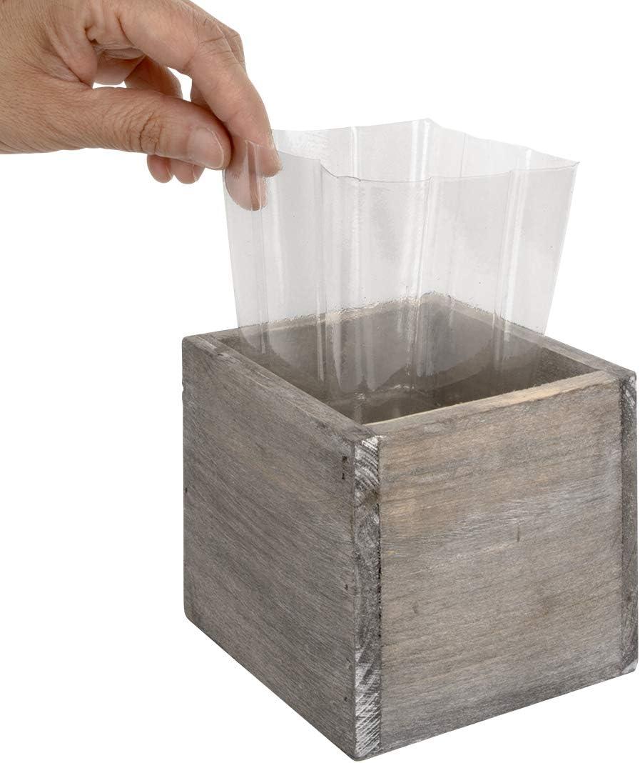 Union Rustic Gritton Wood Table Vase (Set of 6)