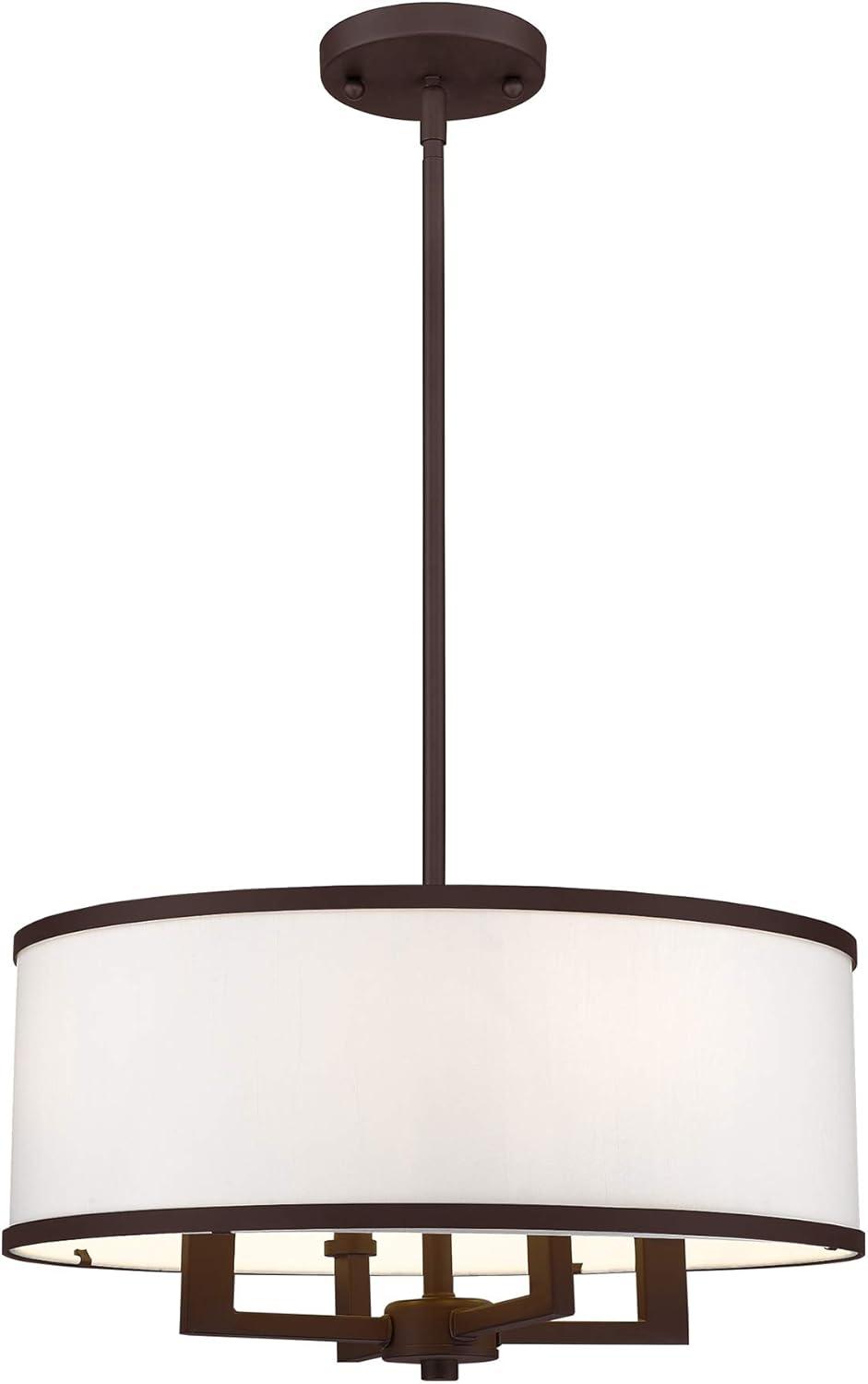 Livex Lighting Park Ridge 4 - Light Chandelier in  Bronze