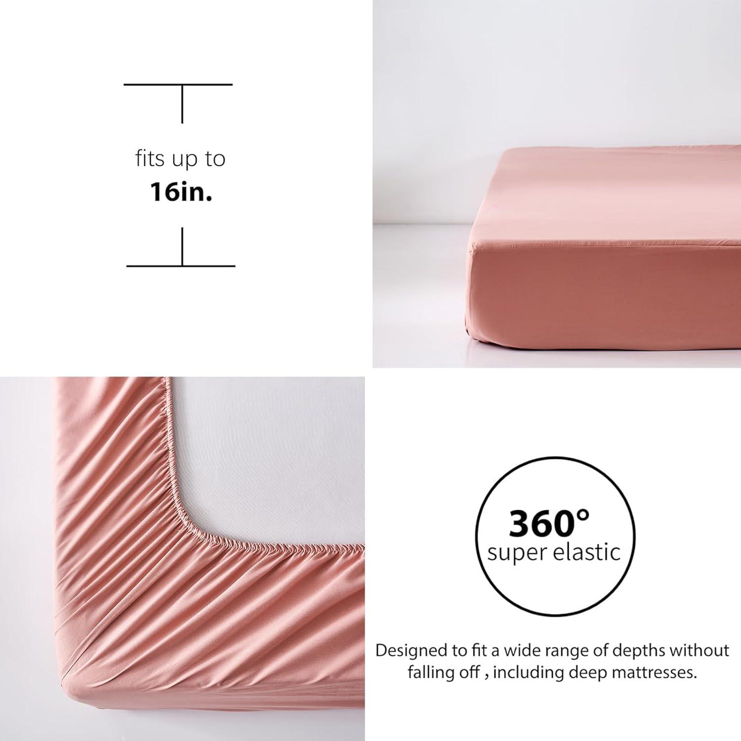 7 Pieces Queen Comforter Set, White Tufted Boho Shabby Chic Bed in a Bag Comforter and Sheet Set, All Season Soft Microfiber Complete Bedding Set (White, Queen)