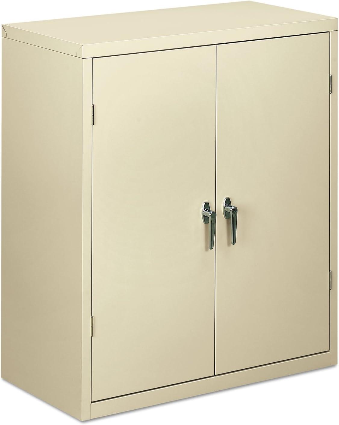 HON Assembled Storage Cabinet, 36w x 18 1/8d x 41 3/4h, Putty -HONSC1842L