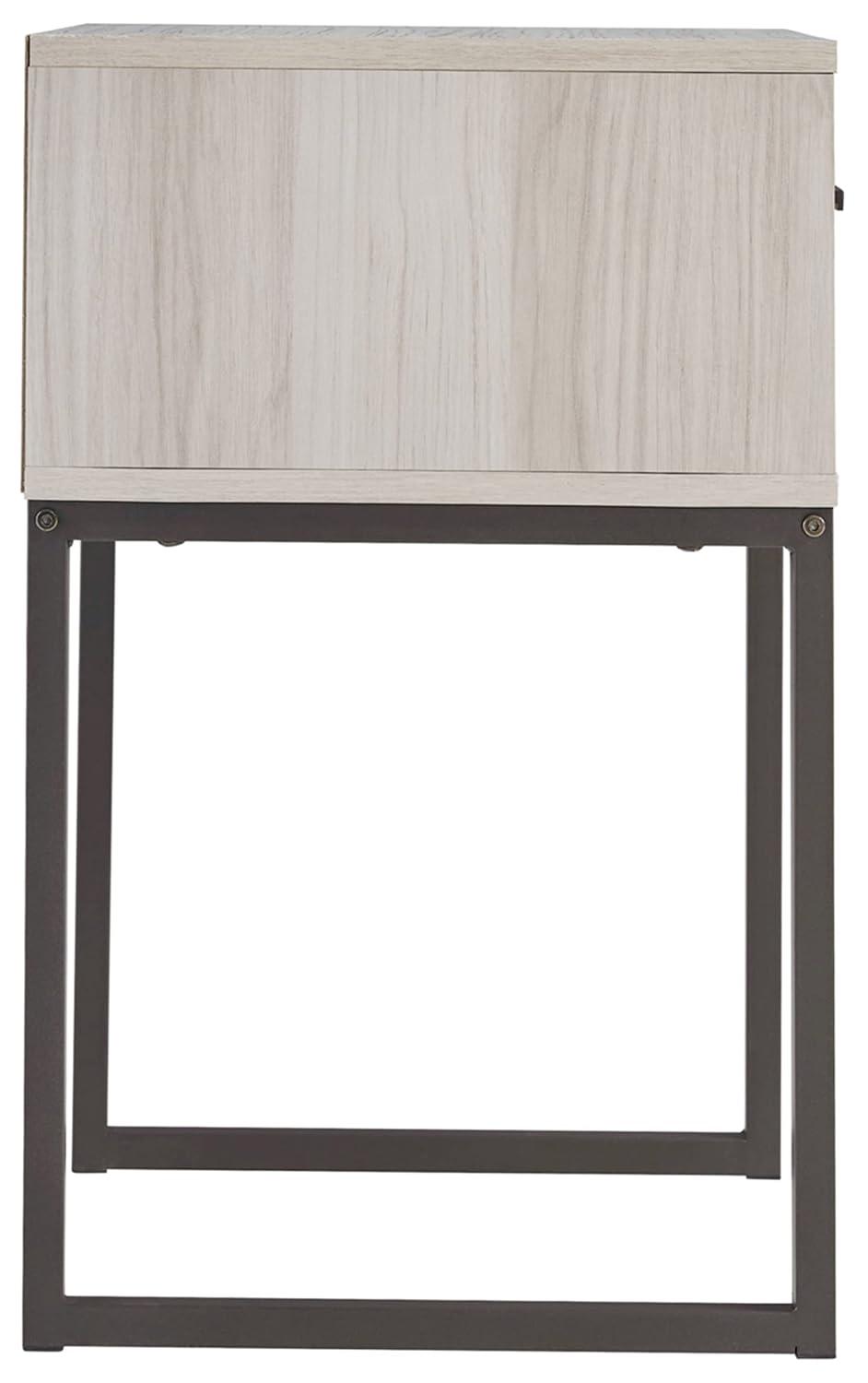 Socalle 1 - Drawer Nightstand in Gray