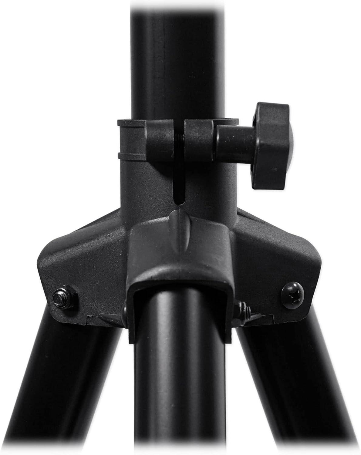Rockville RVES05 Black Heavy Duty Tripod Pole-Mount DJ PA Speaker Stand