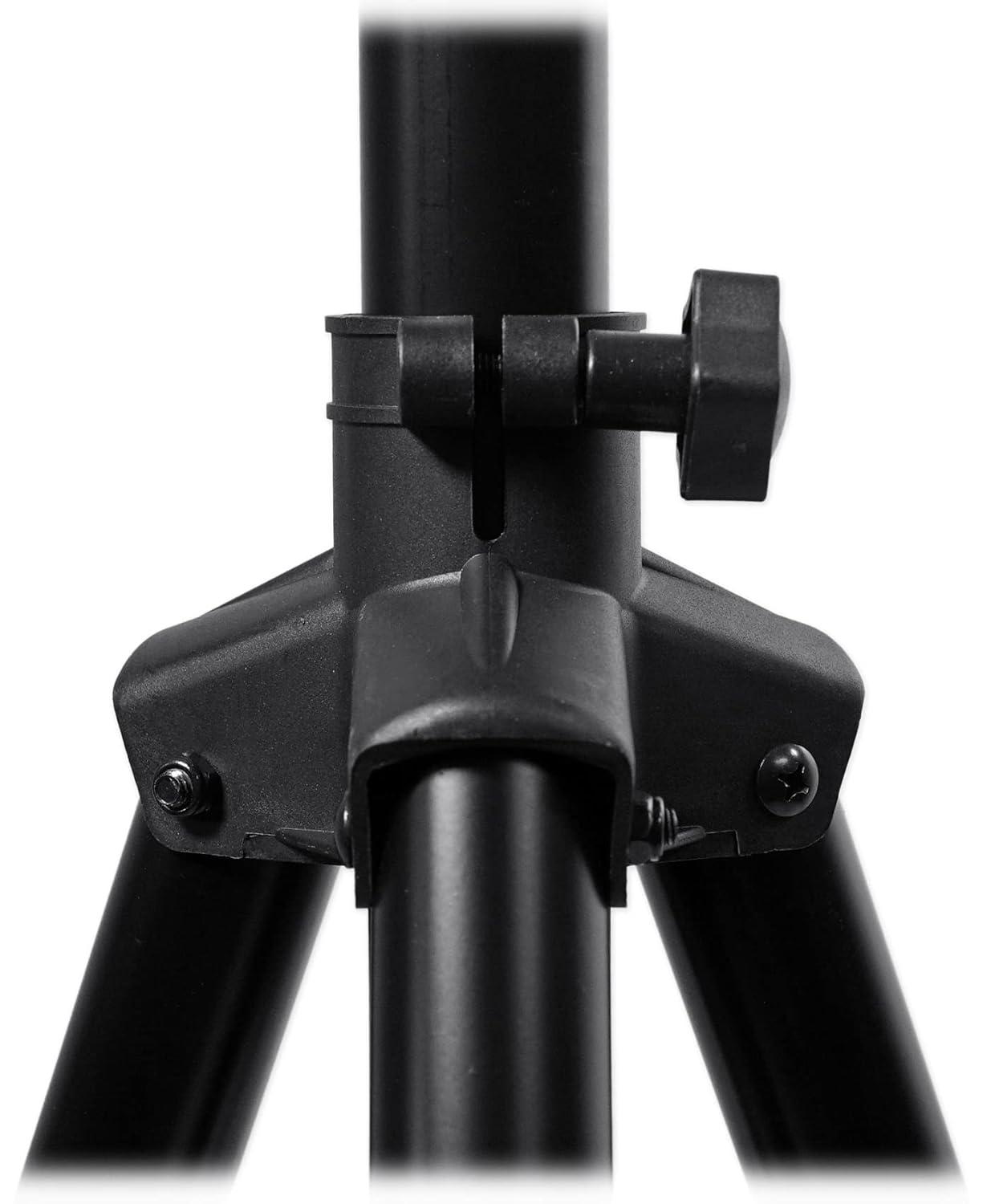 Rockville RVES05 Black Heavy Duty Tripod Pole-Mount DJ PA Speaker Stand