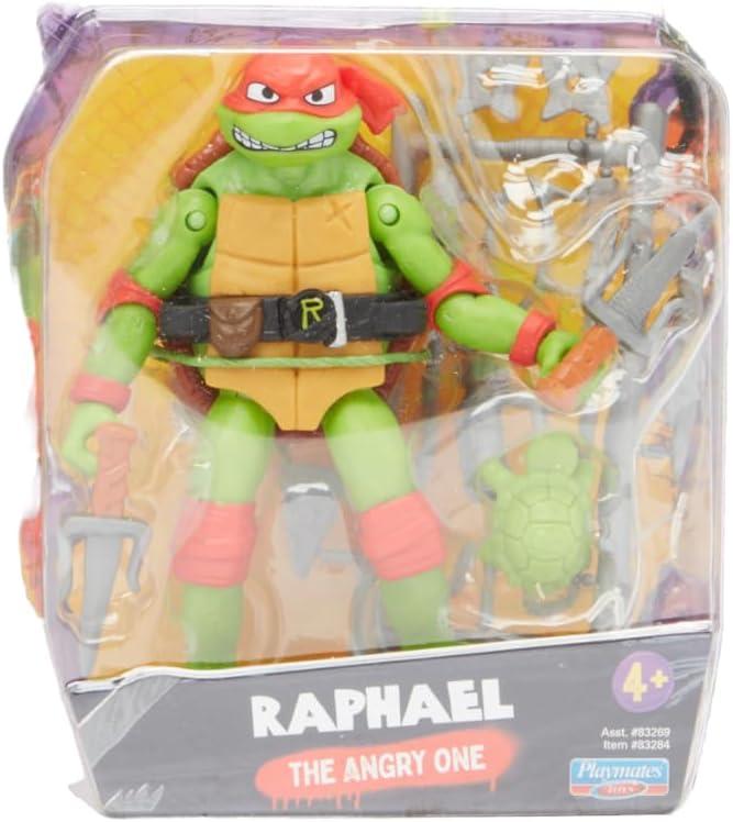 Teenage Mutant Ninja Turtles: Mutant Mayhem 4.65” Raphael Basic Action Figure by Playmates Toys