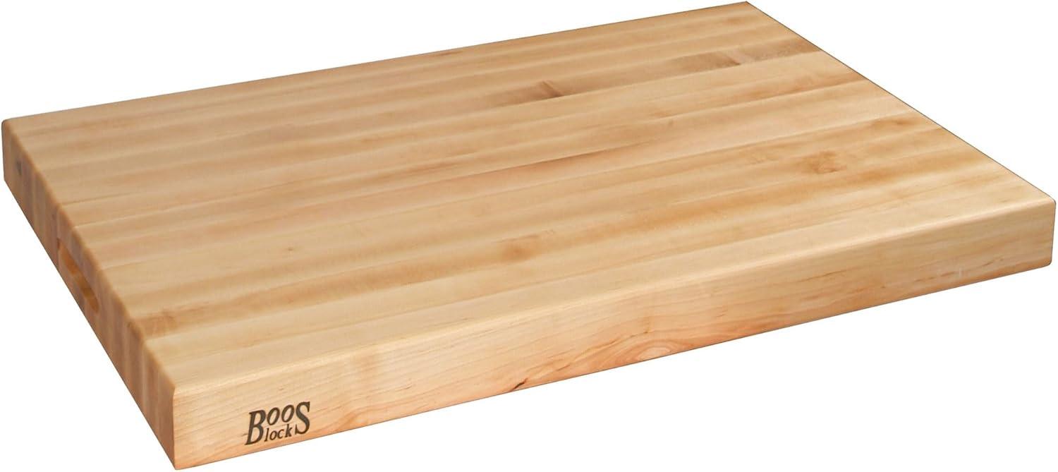 John Boos Wood Edge Grain Reversible Cutting Board