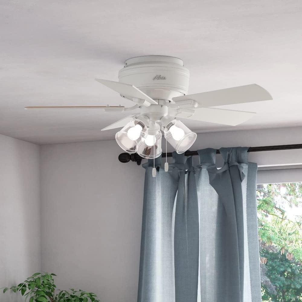 42" Crestfield 5 - Blade Standard Ceiling Fan with Lights and Pull Chains