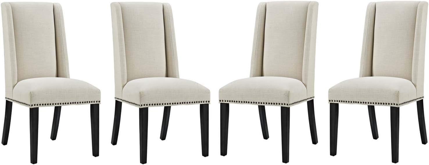 Modway Baron Fabric Upholstered Dining Chairs (Set of 2) by Modway