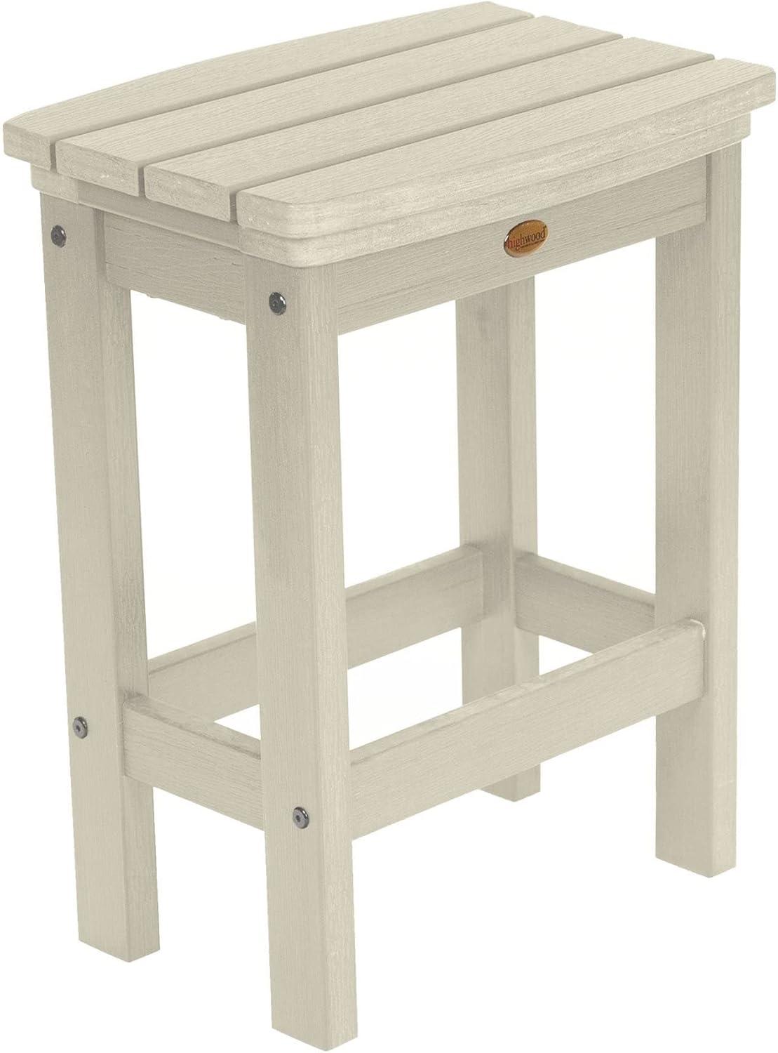 Highwood Lehigh Bar Stool - Counter Height, Outdoor, Eco-friendly, Synthetic Wood