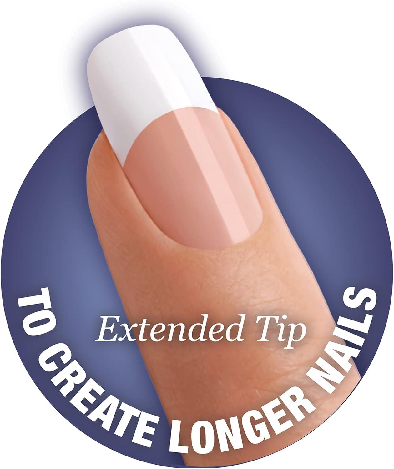 KISS Acrylic French Manicure Fake Nails Sculpture Kit - Natural - 40ct