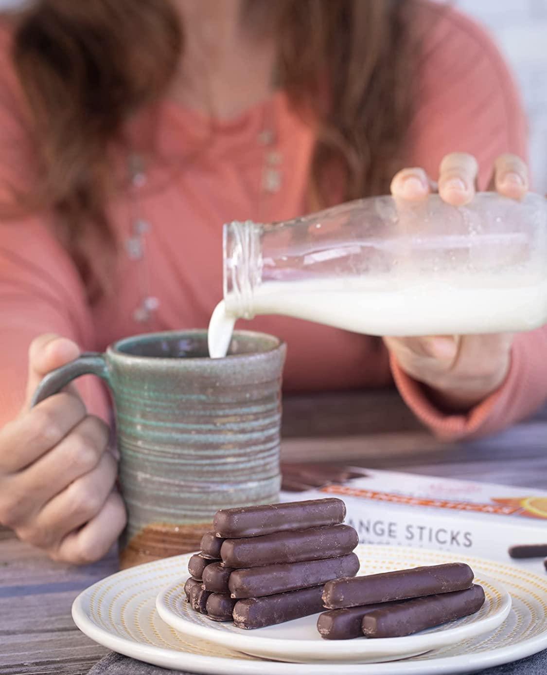 Sweet's Milk Chocolate Orange Sticks Box, 10.5 oz.