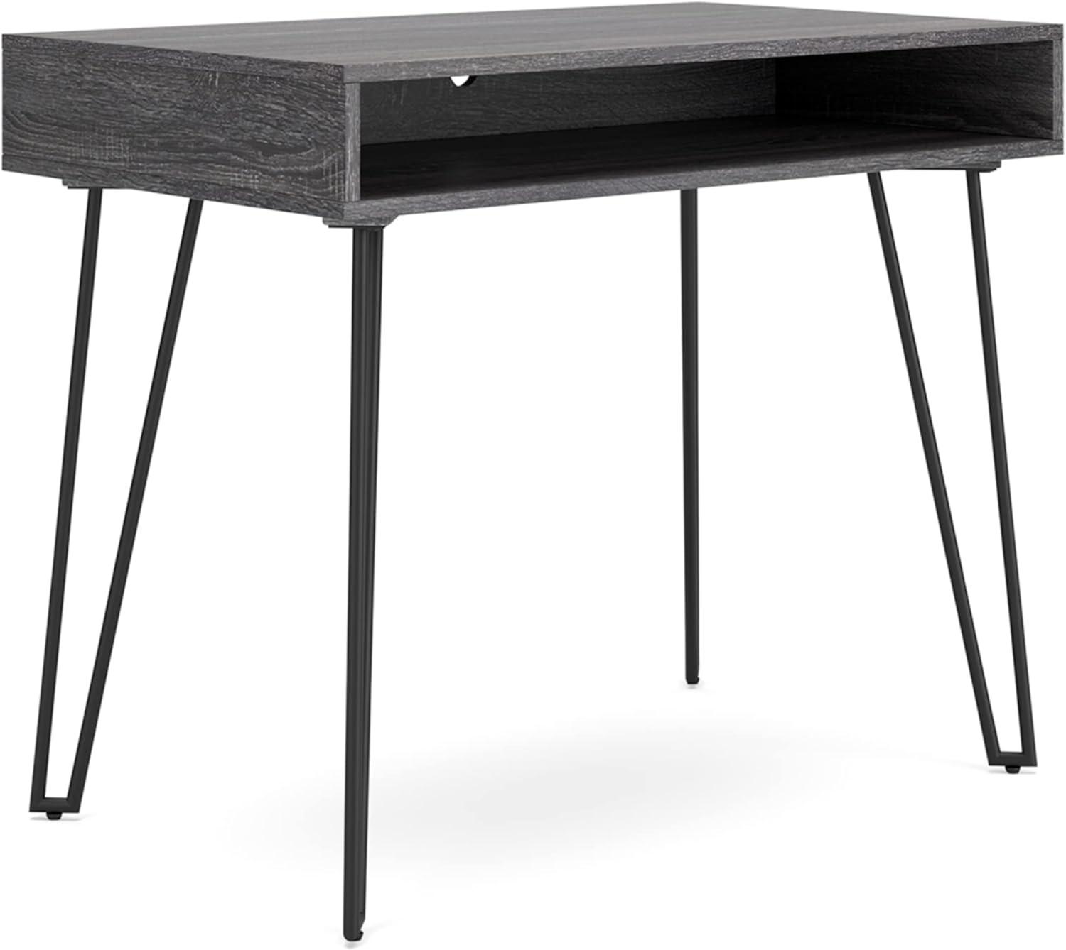 Signature Design by Ashley Strumford 36" Home Office Desk, Charcoal