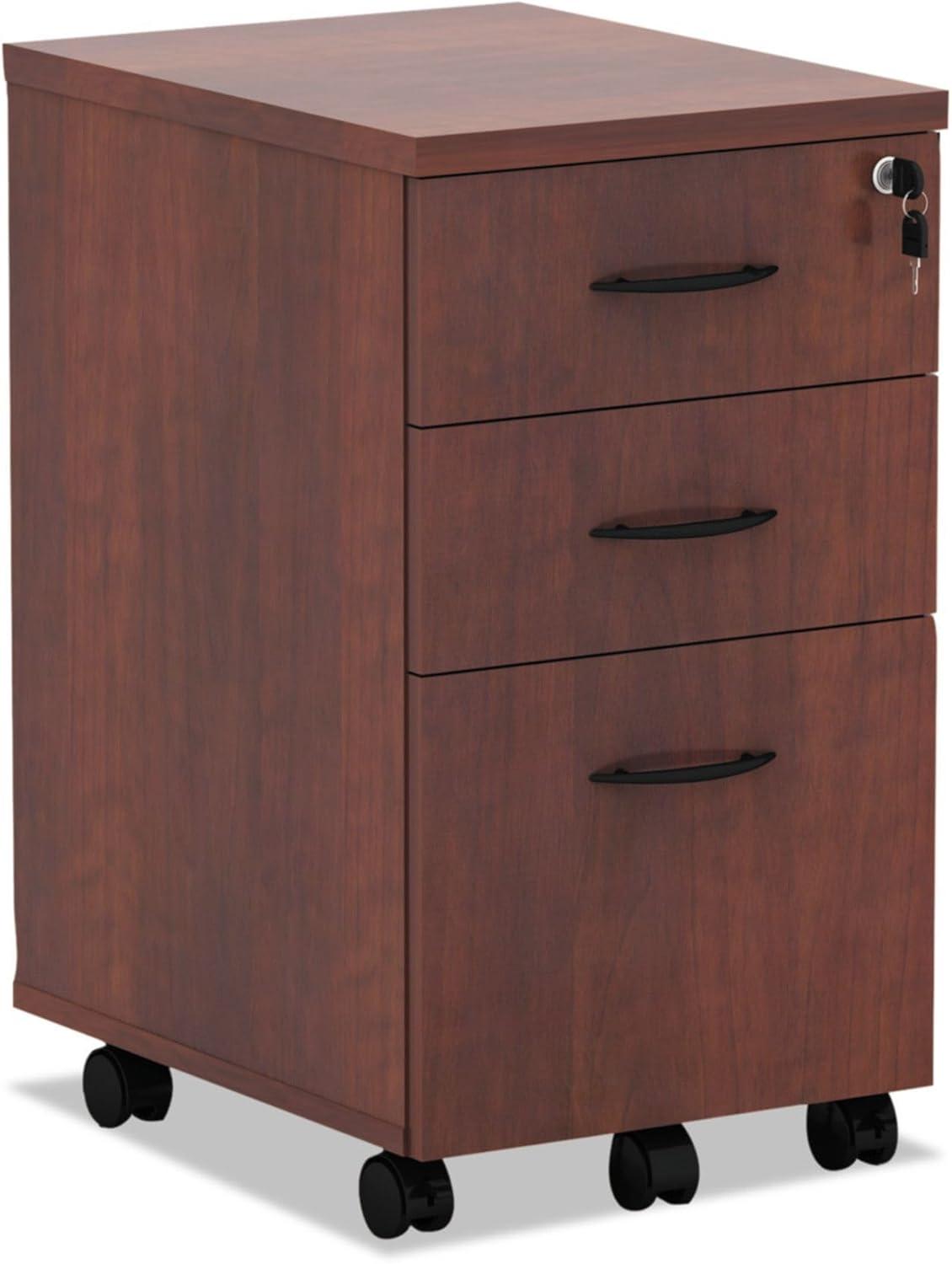 Valencia Series 15.88'' Wide 3 -Drawer Mobile File Cabinet