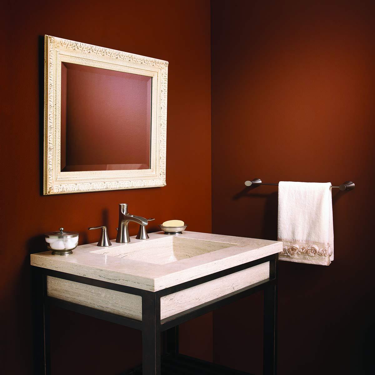 Speakman SB-1221-E-BN Caspian Widespread Bathroom Faucet with  Drain Assembly