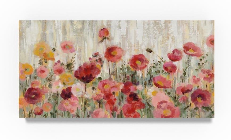 Trademark Fine Art -Silvia Vassileva 'Sprinkled Flowers' Canvas Art