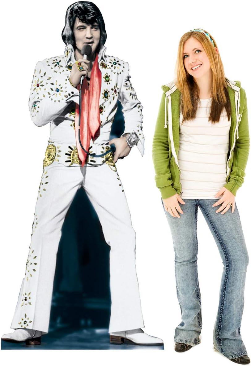 Advanced Graphics  Elvis Presley - White Jumpsuit - Life-Size Cardboard Stand-Up