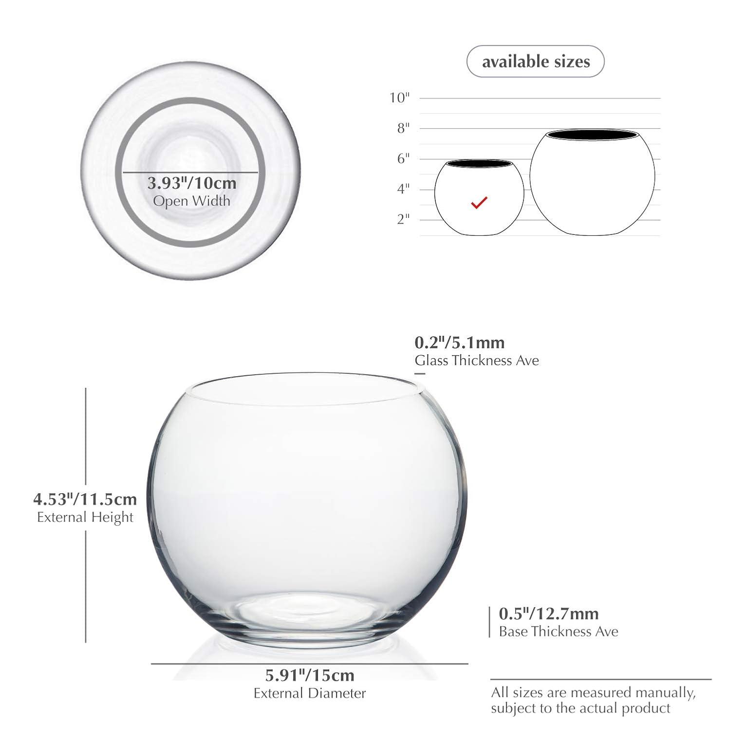 WGV International Handmade Glass Table Vase