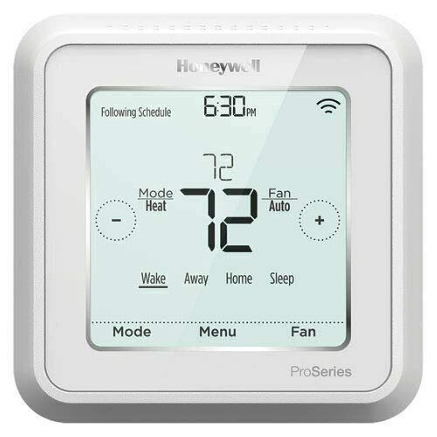 Honeywell Home Th6320ZW2003 Z-Wave T6 Pro Series Plastic Square White Programmable Thermostat