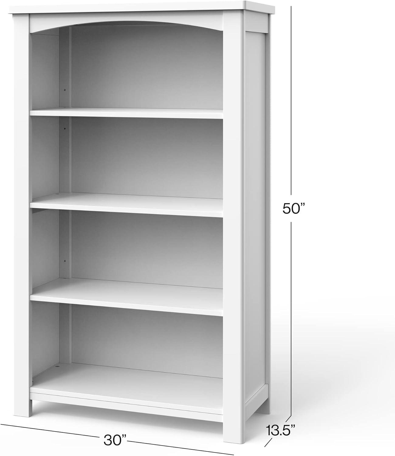 Child Craft 50" Harmony 4-Shelf Bookcase