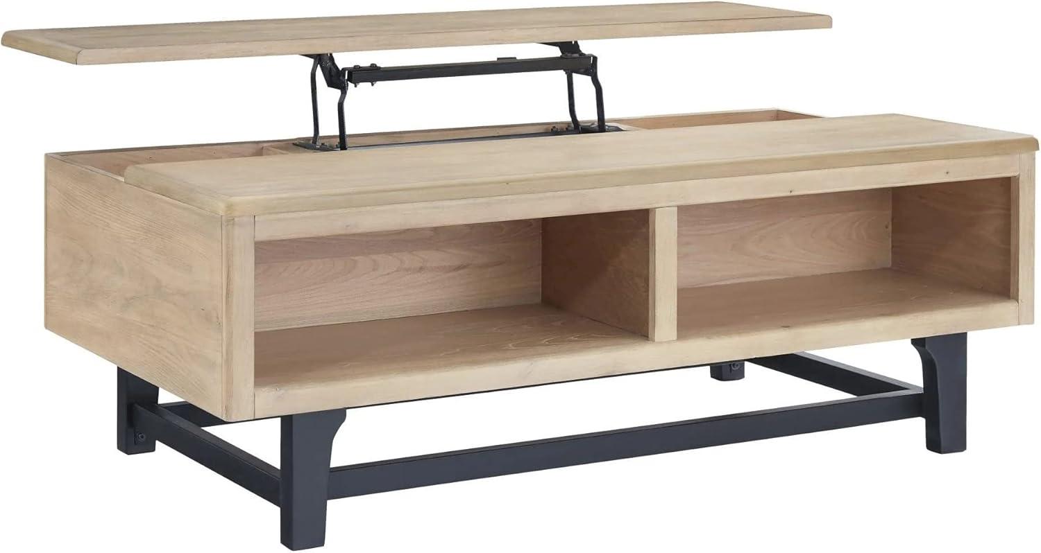 Freslowe Lift Top Extendable 4 Legs Coffee Table with Storage