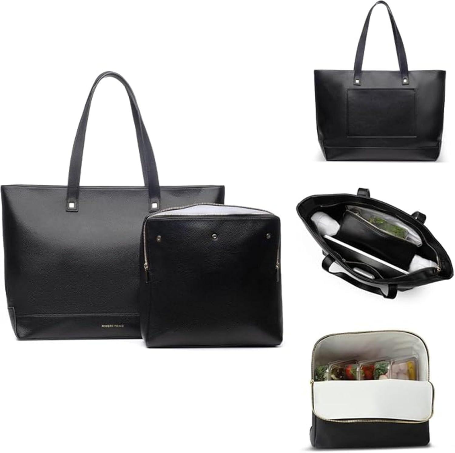 Modern Picnic - THE TOTE - BLACK