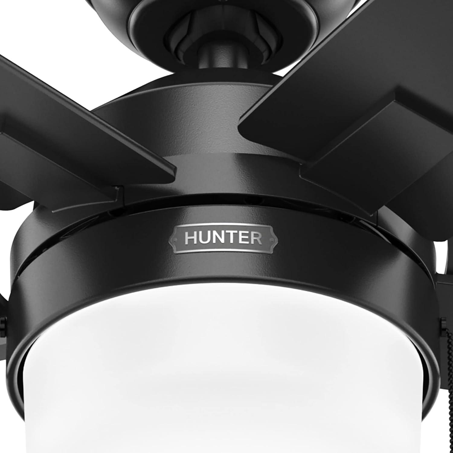 52" Anisten Ceiling Fan with LED Light Kit and Pull Chain - Hunter Fan