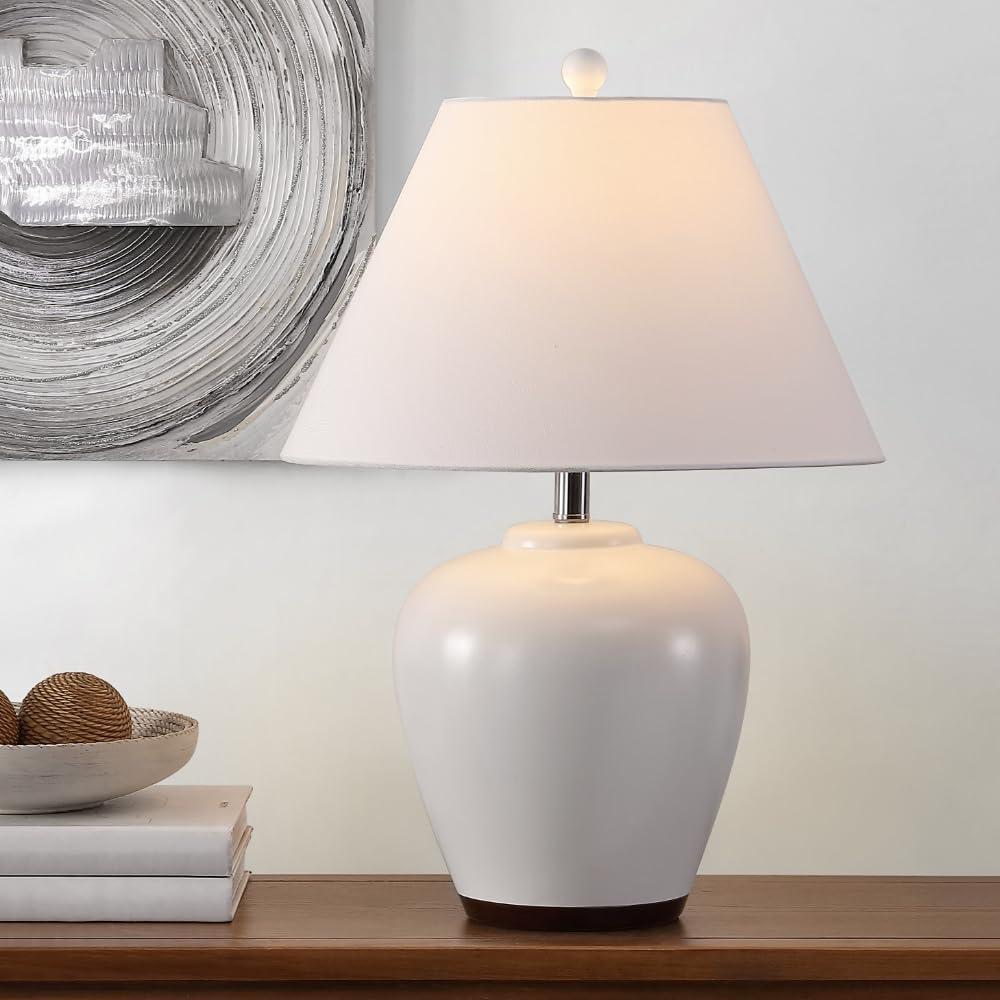 Etren Table Lamp - Ivory - Safavieh.