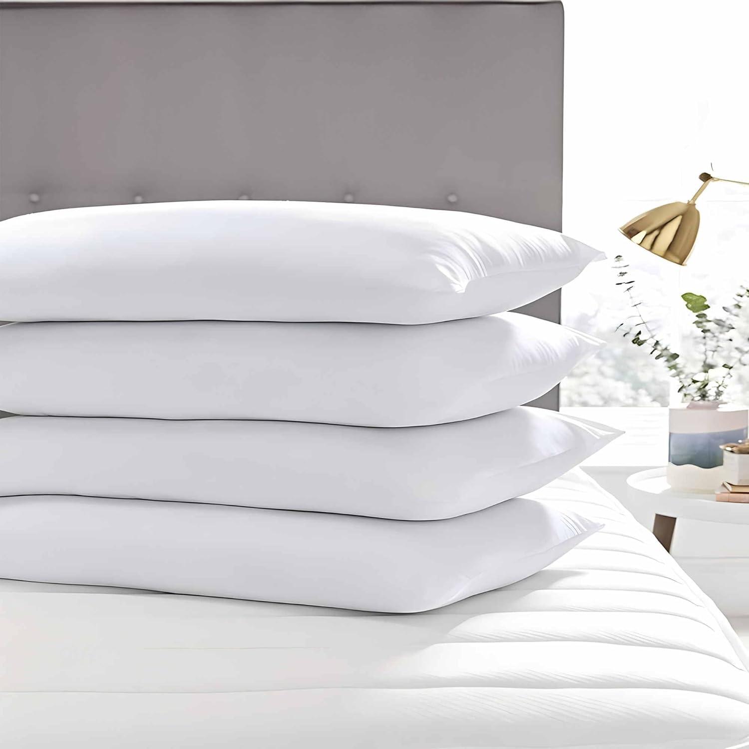 Acanva Hypoallergenic Soft Bed Pillows For Sleeping, Standard, 20" x 26", 2 Pack