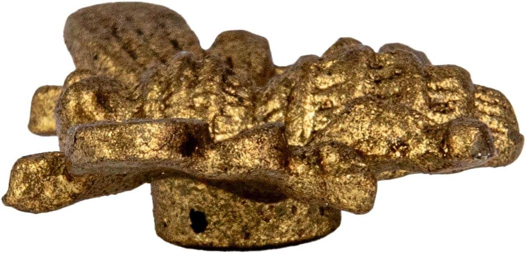 Creative Co-Op Six Pewter Bee Magnets on a Card (Set of 6 Pieces)