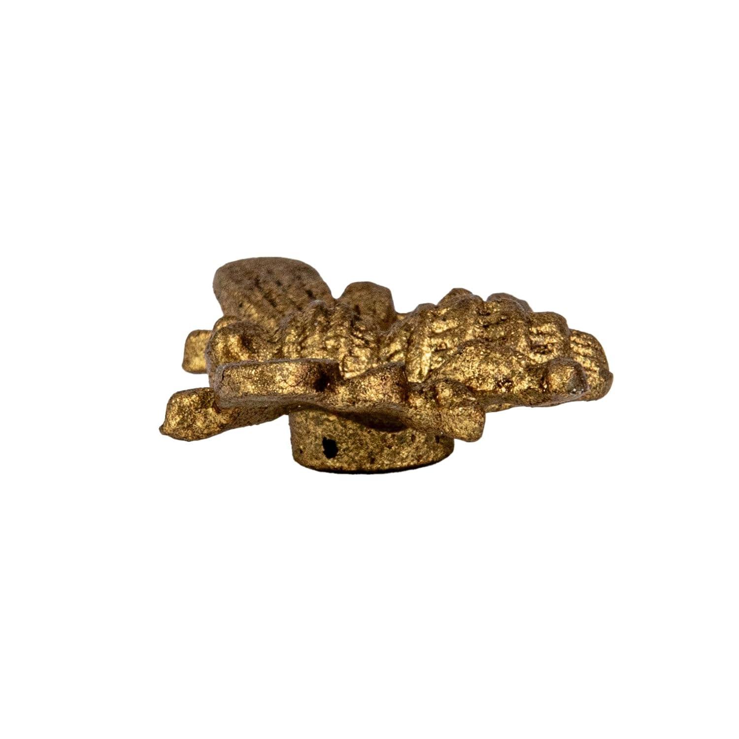 Creative Co-Op Six Pewter Bee Magnets on a Card (Set of 6 Pieces)