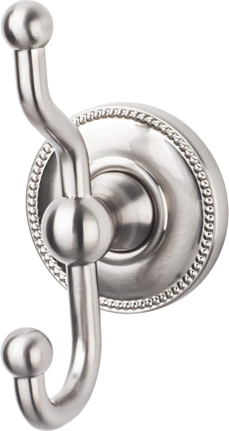 Edwardian Brushed Satin Nickel Double Wall Hook