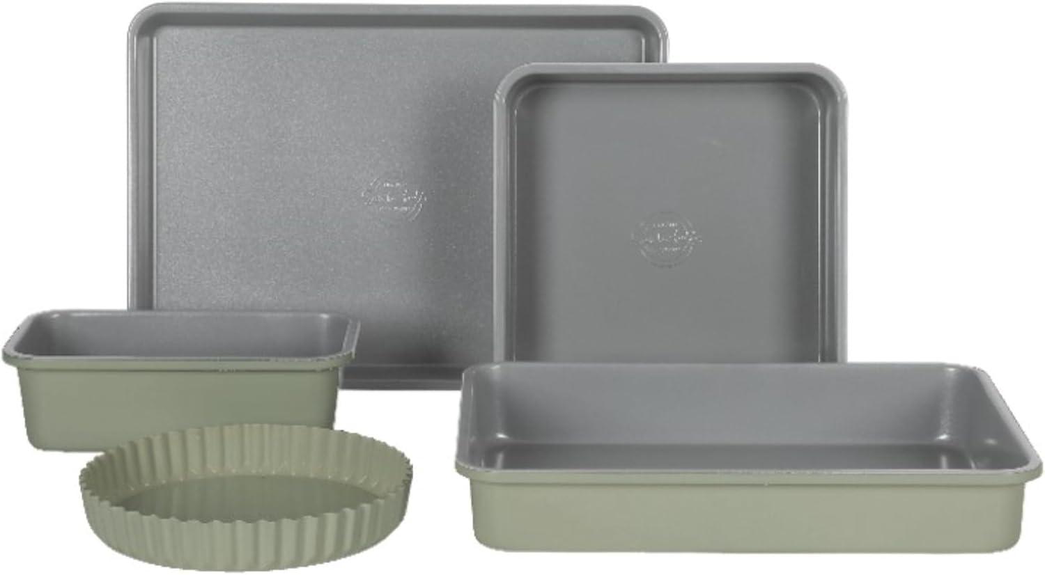 Juniper Green Carbon Steel Nonstick Bakeware Set