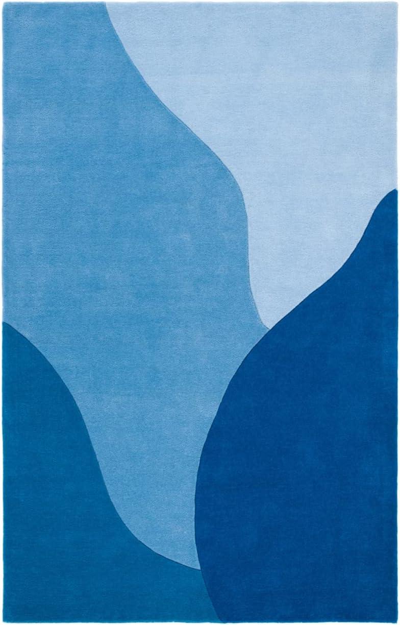 Fifth Avenue FTV117 Hand Tufted Indoor Accent Rug - Blue - 2'x3' - Safavieh