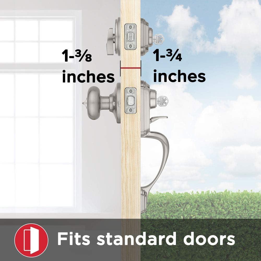 Handleset with Single Cylinder Deadbolt