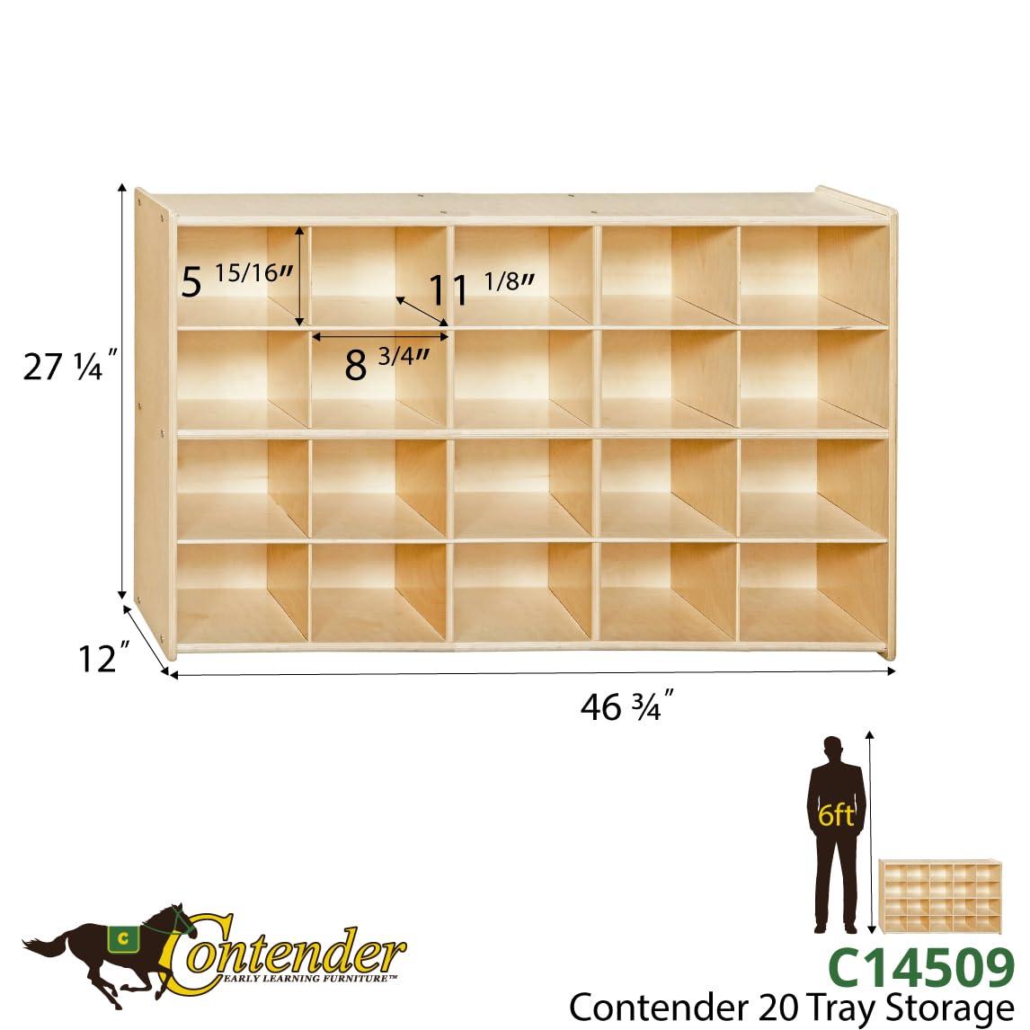 Contender 20 Compartment Cubby