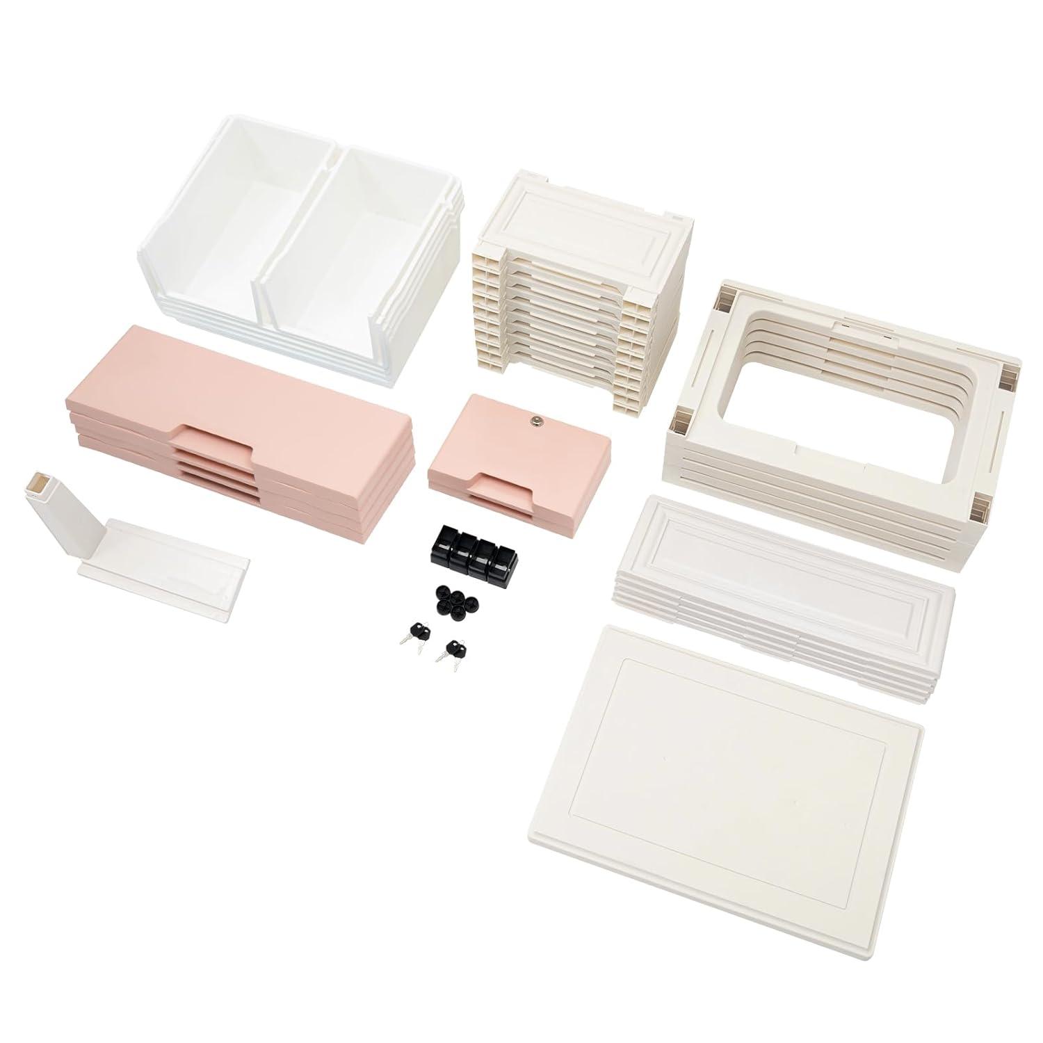 Plastic Storage Dresser Bedroom 6 Drawer Clothes Organizer Tower Cabinet Office