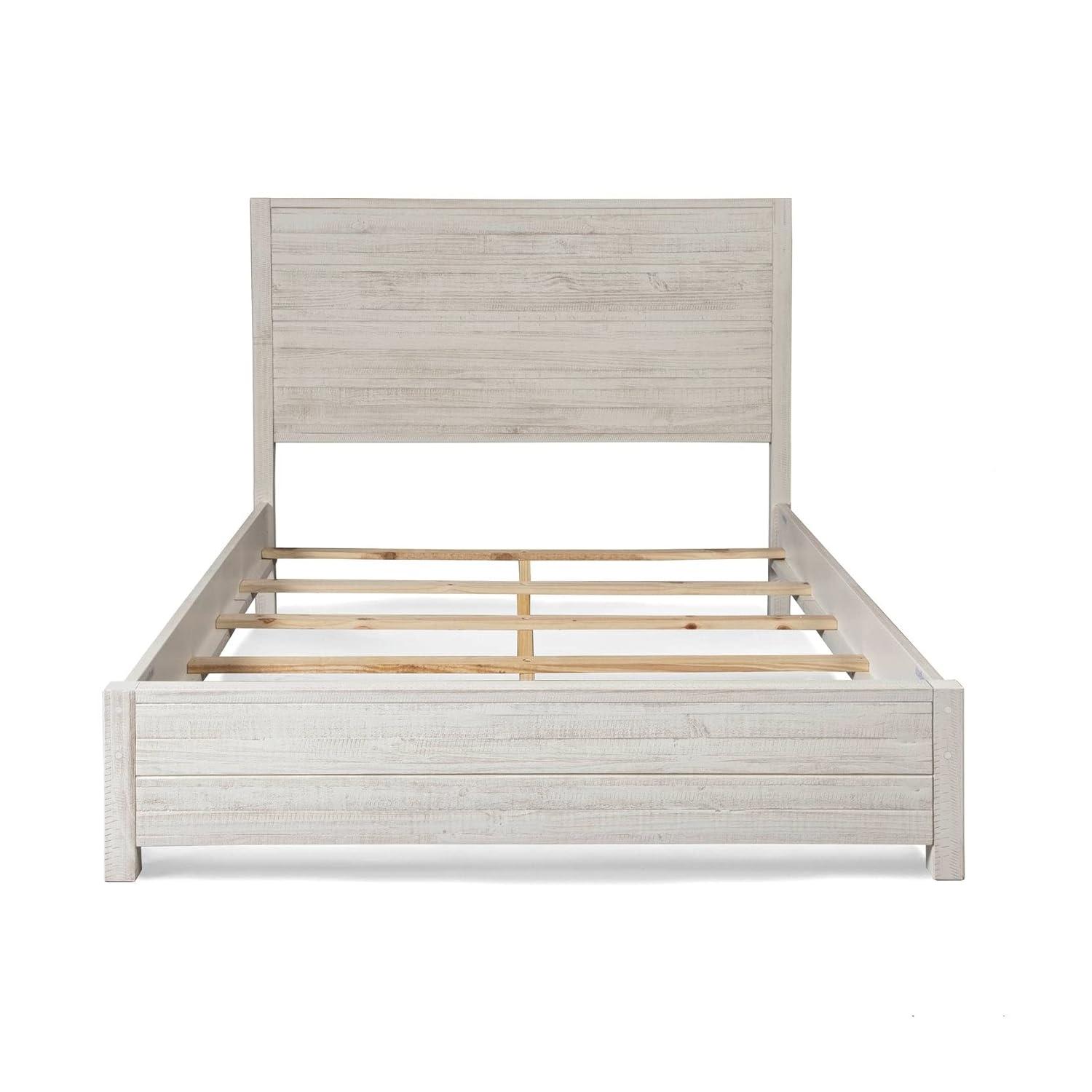 Montauk Solid Wood Panel Bed