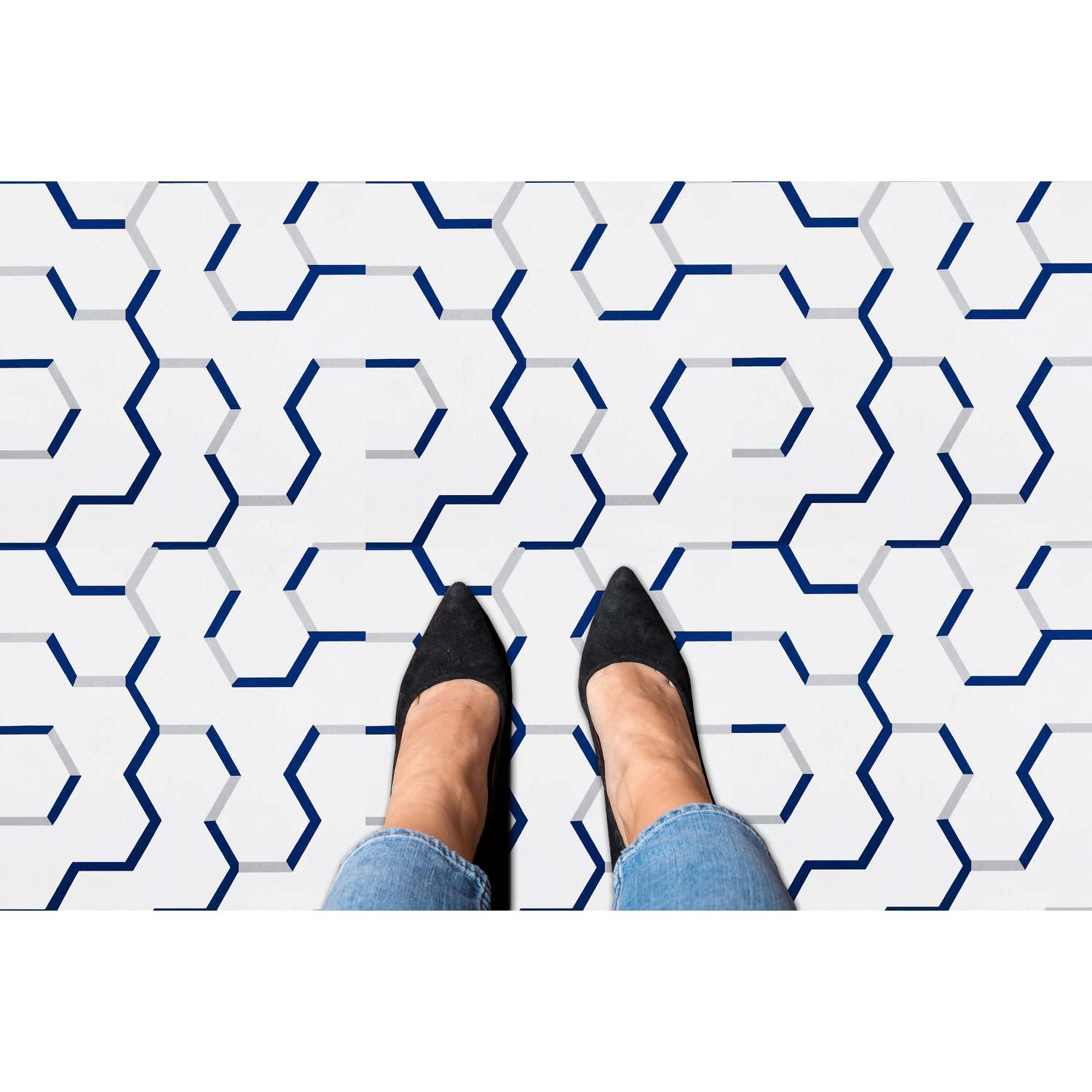 Achim Retro 12x12 Self Adhesive Vinyl Floor Tile - Affinity - 20 Tiles/20 sq. ft.
