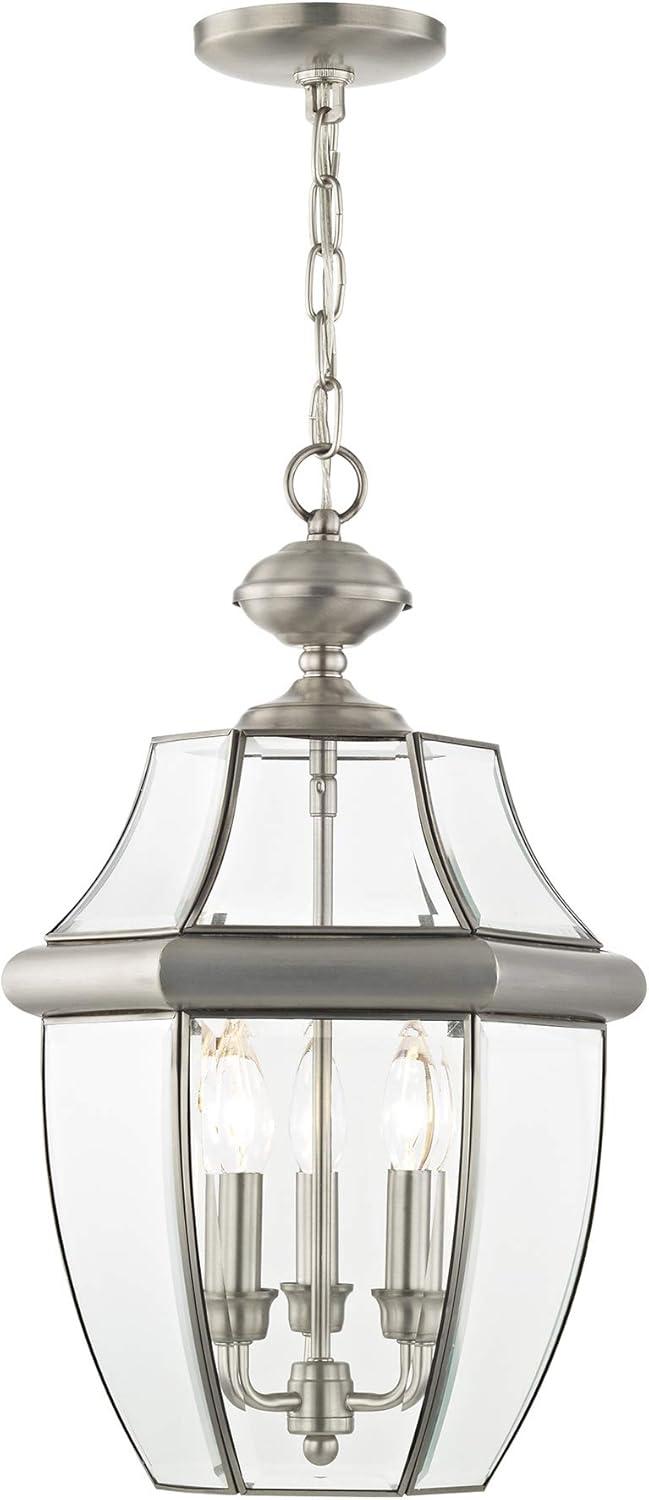 Livex Lighting - Monterey - 3 Light Outdoor Pendant Lantern in Traditional Style