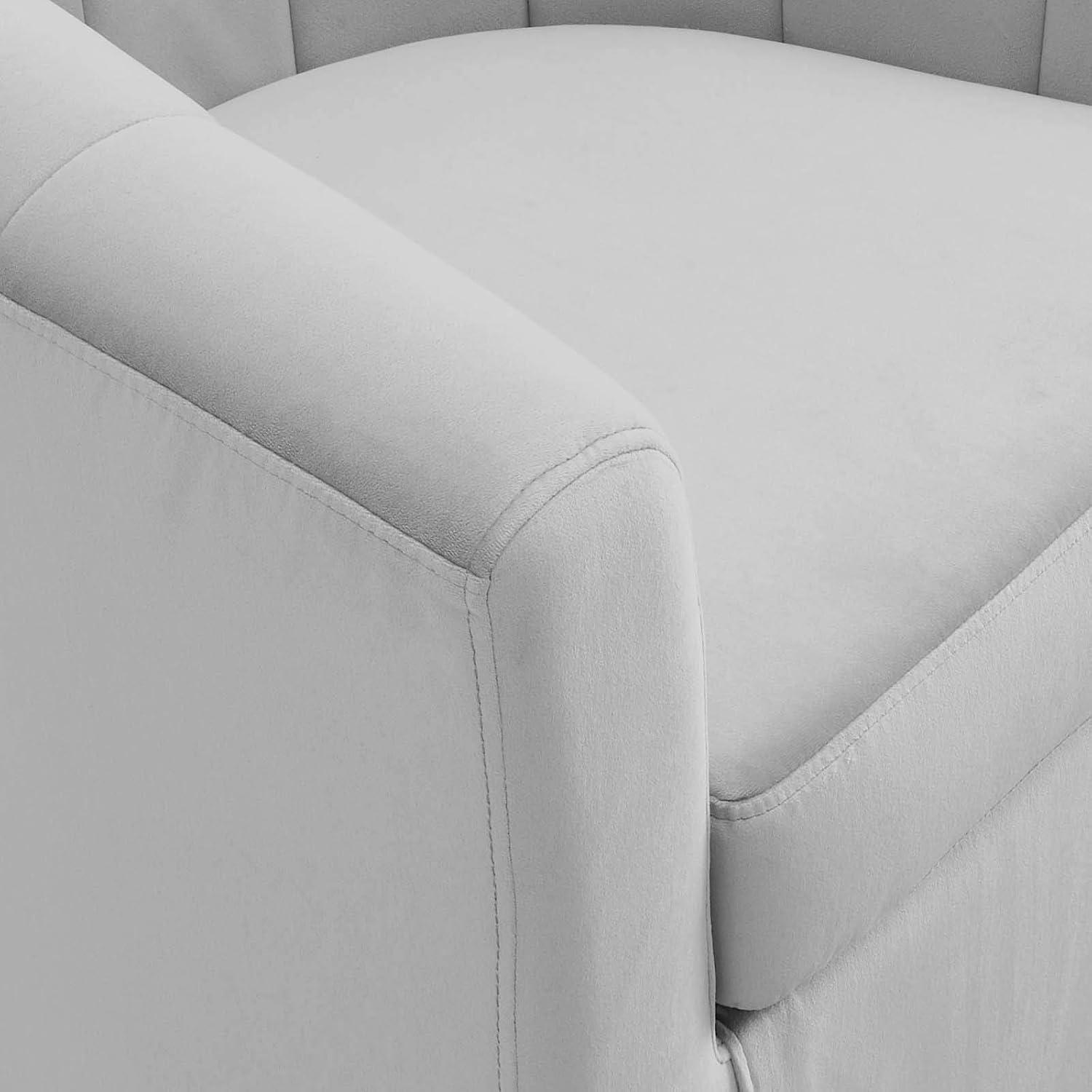 Modway Prospect Performance Velvet Swivel Armchair
